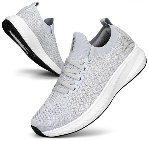 Puweco Scarpe Donna Running Sneakers Comode Tennis Leggero e Traspirante Tempo Libero Fitness Palestra Scarpe