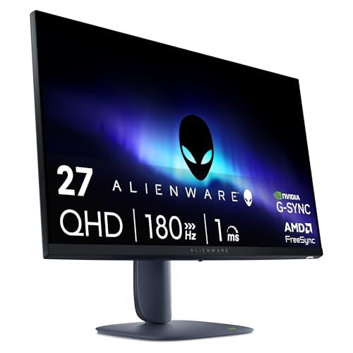 Alienware 27 Monitor Gaming - AW2725DM, QHD (2560x1440), 180Hz, Fast IPS, 1ms, NVIDIA G-SYNC Compatible, AMD FreeSync, 95% DCI-P3, HDR400, DisplayPort, 2 HDMI, 3 USB, 3 Anni di Garanzia
