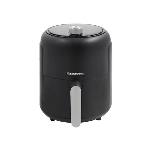 Melchioni Family SOFIA Friggitrice ad Aria 2,5L 1000W Riduzione Grassi 80% Cestello Removibile con Maniglia Timer 30 Min | Temperatura Regolabile fino a 200°C