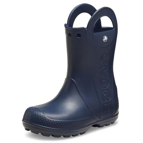 Crocs Handle It Rain Boot T, Stivali Unisex - Bambini e Ragazzi, Navy Blue, 23/24 EU