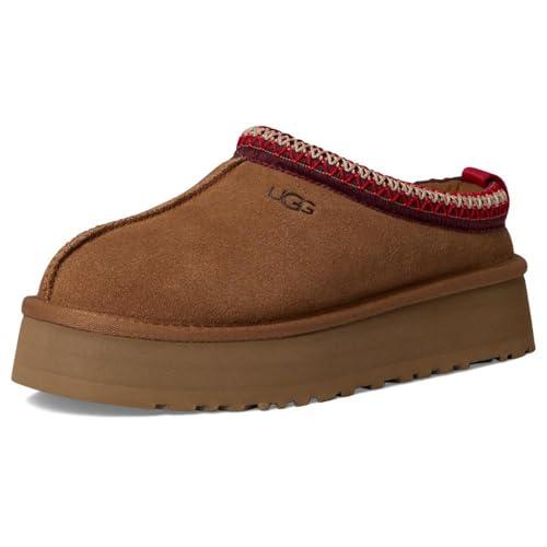 UGG Zoccoli in Pelle Marrone Tazz II