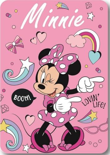 arlis Plaid in pile Minnie Disney 100 x 140 cm (Plaid Minnie Disney)