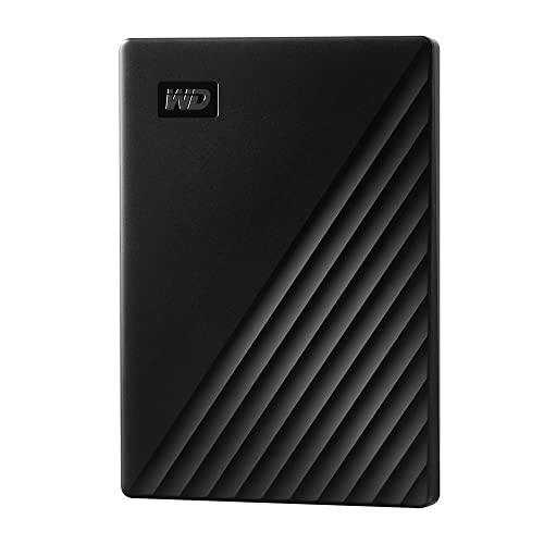 WD 1TB My Passport Hard Disk Esterno Portatile, USB 3.2 Gen 1/USB 3.0, Protezion con password, Software per la gestion e il backup, Formatto per Windows, ChromeOS and MacOS, Nero