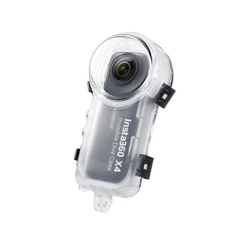 Insta360 Case Subacqueo Invisibile Compatibile con X4, Trasparente