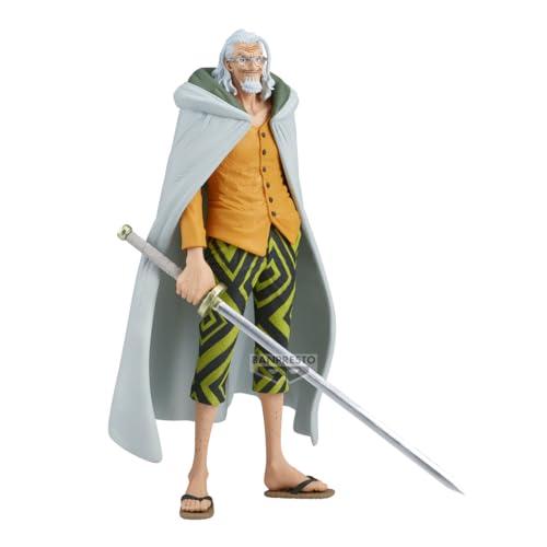 Banpresto Action Silvers Rayleigh One Piece - King of Artist 23 cm - PZ71029P Multicolore - Figura da collezione - Ideale per gli appassionati di Anime