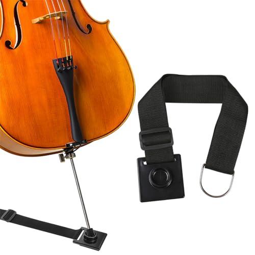 1 pz Cintura Antiscivolo Violoncello,Cello Endpin Tappo,Violoncello Endpin Supporto, Ancoraggio per Violoncello, Poggiapuntale per Violoncello con Spugna Antiscivolo per La Pratica Del Violoncellista