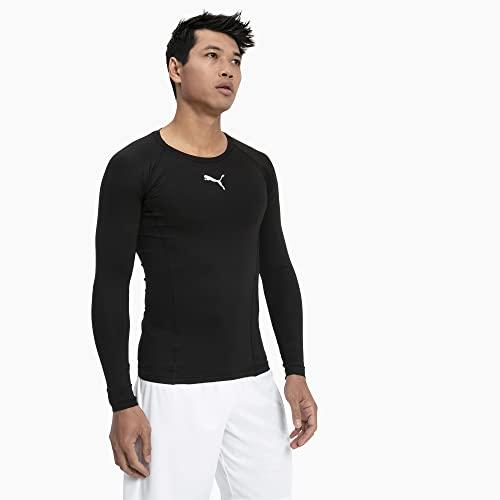 Puma Liga Baselayer Tee Ls Maglia A Manica Lunga, Nero, XXL Uomo