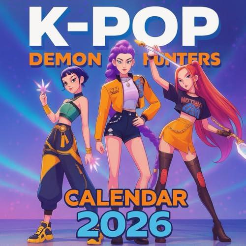 K-pops de-mons hunters calendar 2026