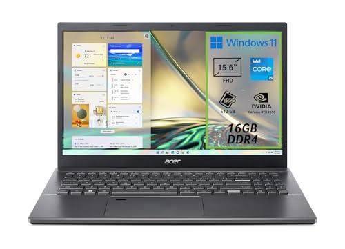 acer Aspire 5 A515-57G-524H PC Portatile, Notebook, Processore Intel Core i5-1235U, RAM 16 GB DDR4, 512 GB PCIe NVMe SSD, Display 15.6