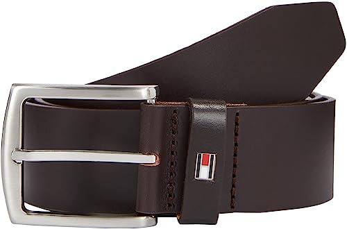Tommy Hilfiger New Denton Belt 4.0 E367863162, Cinture Uomo, Marrone (Testa Di Moro), 115
