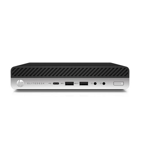 HP EliteDesk 800 G5 - Mini Intel i5-9500T 6 Core 2.20Ghz - Ram 16Gb SSD 512Gb - Pc Desktop Tiny Pronto all'uso con Windows 11 - Omaggio Chiavetta Wi-Fi (Ricondizionato)