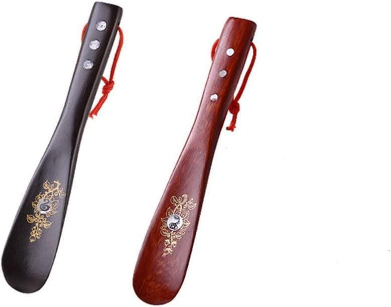 EFARMA Calzascarpe, Calzascarpe in Legno con Manico da 22 cm for Uomini, Anziani, Donne, Donne Incinte e Bambini, Scarpe for Piedi Pigri, Piedi Adatti, cursore for Calzini Portatile