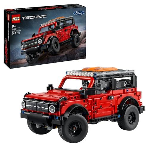 LEGO Technic SUV Ford Bronco - Macchina Giocattolo Off Road - Modellino di Auto con Porte Apribili, Motore V6, Sospensioni e Sterzo - Regalo da Collezione per Bambini da 9 Anni in su - 42213