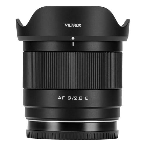 VILTROX 9mm f2.8 E, AF 9mm f2.8 Air E Mount Lens per Sony E, Auto Fcous APS-C Obiettivo Ultra grandangolare per Sony a7Ⅲ a7Ⅳ a7RⅣ A1 A7RⅤ A7CII a6500 a6600 ZV-E10 FX30