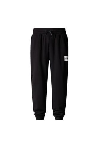 THE NORTH FACE NF0A8C1KJK3 M FINE Regular Tapered Jogger Pantaloni Sportivi Uomo TNF Black Taglia L
