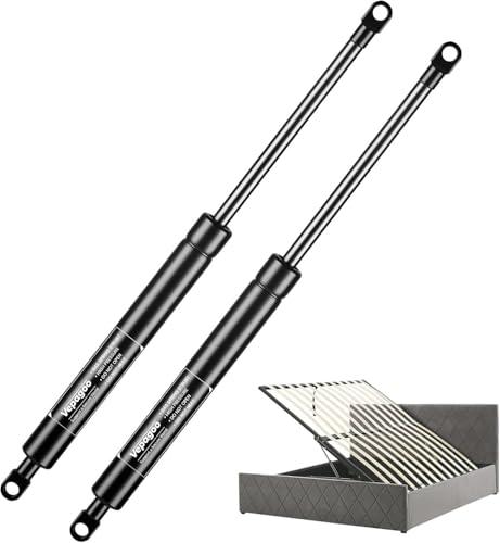 Vepagoo Molla A Gas 500MM 1000N/100KG, Ammortizzatore A Gas Per Cassette Da Letto, Porte, Portelli Da Pavimento, Finestre A Capannone E Altri Carichi Pesanti, Occhiello 8mm (Connettore M8)