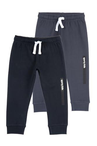 Chicco, Set Pantaloni Lunghi in Felpa Leggera, Bambini e Ragazzi, Blu (2), 6 Anni