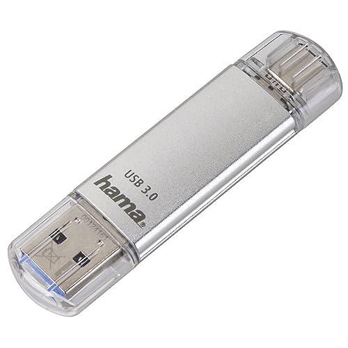 Hama - Chiavetta USB 3.0 e USB 3.1, tipo C argento argento 16 go