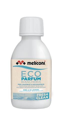 Meliconi Eco Parfum Fresh Clean, Profumatore per Bucato Intenso e Duraturo,Tensioattivi Biodegradabili, Dermatologicamente Testato,Eucalipto e pino silvestre,Senza Coloranti,Impatto Ambientale Ridotto