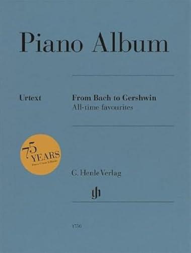 Piano Album - From Bach to Gershwin. All-time favourites: Besetzung: Klavier zu zwei Händen