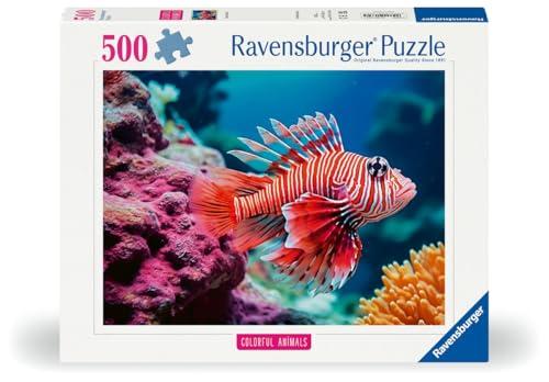 Ravensburger - Puzzle 500 Pezzi Pesce Scorpione | Puzzle Per Adulti 500 Pezzi | Puzzle Adulti Per Bambini Dai 14 Anni In Su | Regalo Compleanno Per Bambini Dai 14 Anni In Su | Misure 49x36cm