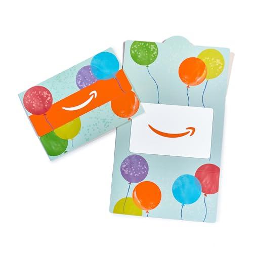 Amazon.it Physical Gift Card in a Mini Envelope - Bright Balloons