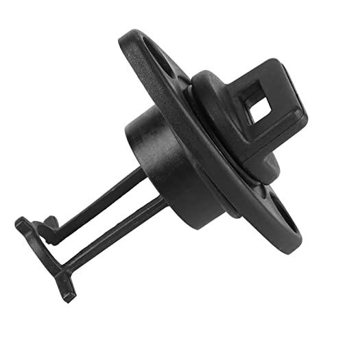 Dioche Tappo per Barca Bung PVC Plastica Nero Tappo di Scarico Kit Tappo di Scarico Tappo Viti per Gommone Kayak Canoe Barca
