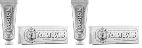 Marvis Whitening Mint Toothpaste 25 ml (Confezione da 2)