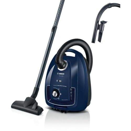 Bosch BGL38BU1 Aspirapolvere 600W Blu - Serie 4, Filtro Igienico, 79 dB, Lunghezza del cavo 7 m, Accessori inclusi