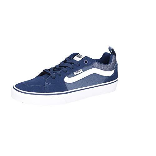 Vans Filmore Suede/canvas - Scarpe da Ginnastica Basse Uomo, Blu ((Suede Canvas) Dress Blues/Vintage Indigo T2l)