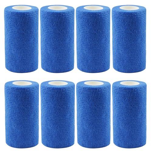 Benda Elastica Autoadesiva, Adatta Per Sport, Polsi, Caviglie E Zone Gonfie. Benda Coesiva Per Animali Domestici, Per Zampe Di Gatti, Cani E Cavalli (8)