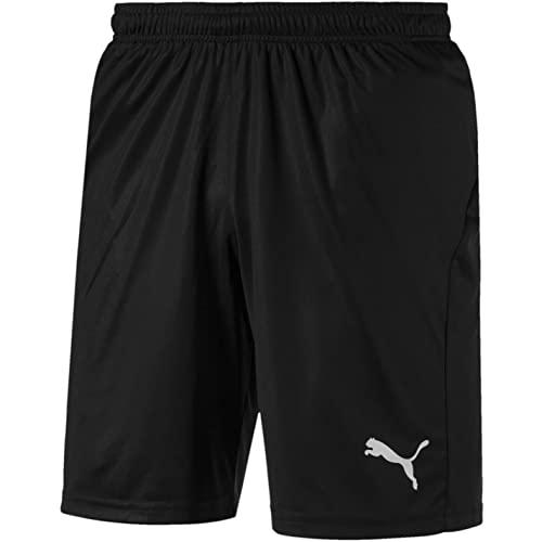 PUMA Liga Shorts Core With Brief, Pantaloncini Uomo, Nero (Puma Black/Puma White), M