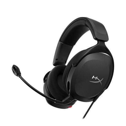 HyperX Cloud Stinger II Core, Cuffie da Gaming, Connessione Cablata a 3,5 mm, Audio Immersivo, Telaio in Plastica, Cuscinetti in Memory Foam Rivestiti in Tessuto, Adatto per PC, Nero