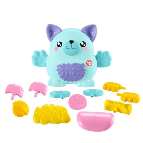 Fisher-Price Pets - Animaletto Scambia e Abbina, Set Creativo da Costruire con Una Base e 17 Accessori per Creare i propri Amici Animali, Giocattolo per Bambini, 3+ Anni, HXP18