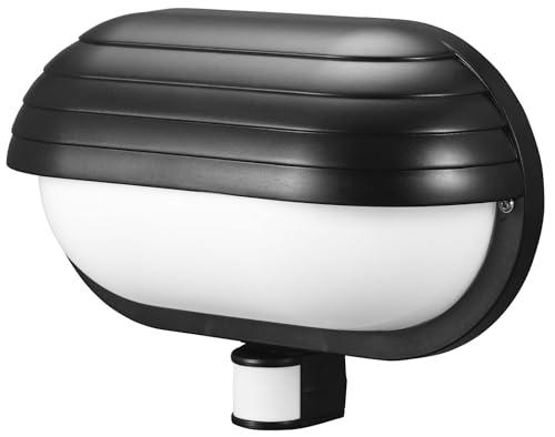 Lampada per facciate “EL HOME” ML-10B7 con sensore di movimento 180° PIR, E27 – per esterni, applique, portalampada da giardino, portalampada