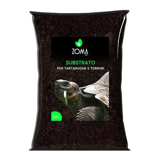 ZOMAPET Terrario per Tartarughe di Terra - Ambiente Ideale per la Tua Tartaruga - 20L