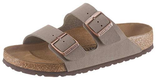 Birkenstock 151211 Arizona stone, Birkibuc PIANELLE Uomo, Stone EU 39