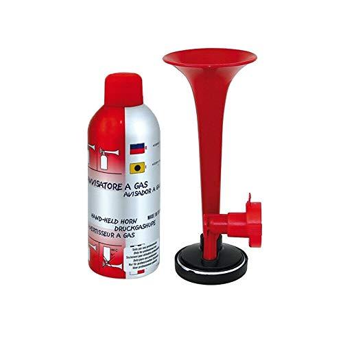 Tromba Stadio Marco (Kit Avvisatore + Acustico a Gas) Dotazioni di Sicurezza Regolamentare in Barca Gommone Nautica