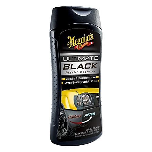 Meguiar's 1526492 Cera Polish, Nero-per plastiche Nere