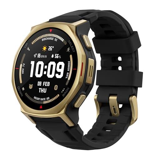 Amazfit T-Rex 3 Pro Smartwatch Outdoor 44 mm Display AMOLED in zaffiro, torcia integrata, ghiera in titanio, GPS Dual-Band, mappe offline, fino a 17 giorni di autonomia, 10 ATM, 180+ modalità sportive