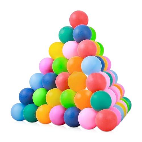 mizikuu 30 palline da ping pong di colore misto, per allenamento e ping pong