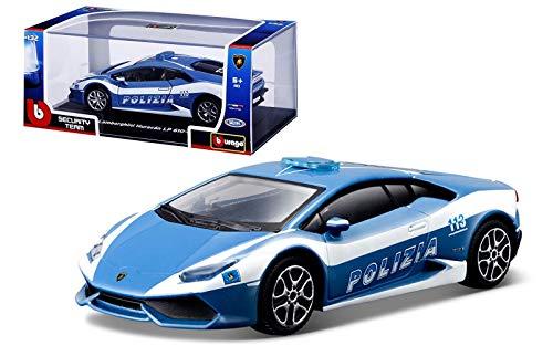 Bburago 18-30309 - Modellino Die Cast Lamborghini Huracan Polizia