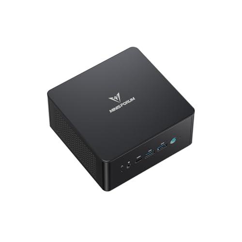 MINISFORUM UM890 Pro Mini PC - AMD AI Ryzen 9 8945HS, 8 C/16 T, GPU Radeon 780M, 2 Slot per SSD M.2, DDR5, HDMI 2.1, DP 1.4, 2xUSB4, Oculink, 4xUSB-A, 2xRJ45 2.5G, Wi-Fi 6E e BT 5.2 (Senza RAM/SDD)