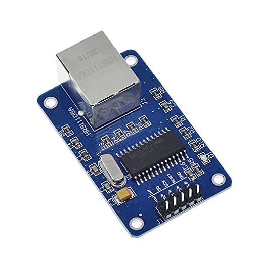 Hailege ENC28J60 ENC28J60-I/SO HR911105A Modulo di rete LAN Ethernet Interfaccia SPI 3.3V AVR PIC LPC STM32
