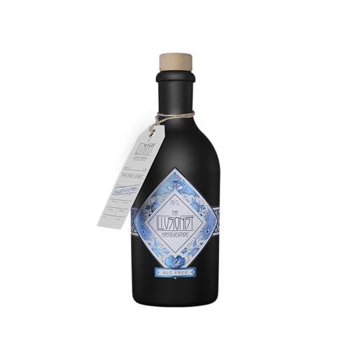 The Illusionist Distillery Masquerade, Alternativa analcolica con cambio di colore, Dai creatori di Illusionist Dry Gin, Senza zucchero, Vegano, 16 Botaniche, 500ml