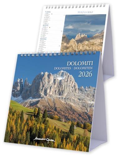 Calendario da Tavolo Dolomiti 2026 By Akena DO26PI