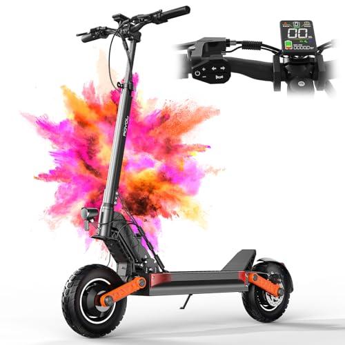 Monopattino Elettrico Adulto,70-90KM chilometri Capacità Della Batteria 48V 26Ah,Carico Massimo 150 kg, Pneumatici Da 10 Pollici, Mezzo pieghevole per spostamenti su lunghe distanze