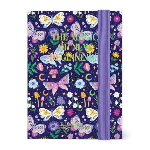 Legami - Agenda Settimanale Fotografica Mini 2026, Butterfly, 12 Mesi, Rubrica Inclusa, Chiusura con Elastico, Diario da Gennaio 2026 a Dicembre 2026, in Carta FSC Certificata, 8x11 cm