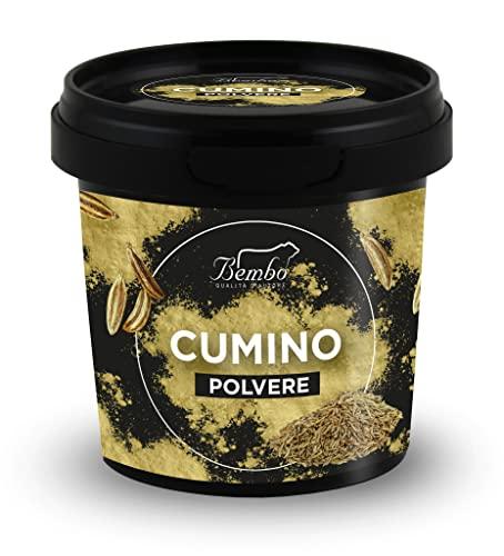 Semi Bembo: Semi di Cumino in Polvere 70g – Spezia Naturale e Aromatica, Senza Glutammati, Additivi e Coloranti – Confezione Anti-Spreco, Anti-Luce e Anti-Ossidazione