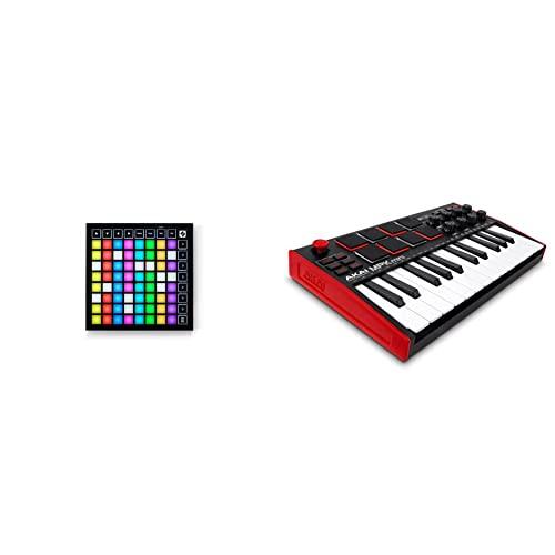Launchpad Mini di Novation [MK3] — Controller MIDI USB a griglia con 64 pad portatile, per esibizioni con Ableton Live e Logic Pro